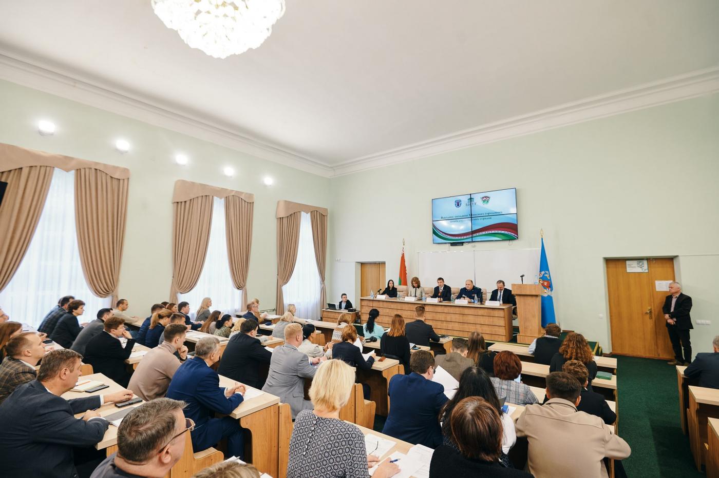 Выездное заседание Минского городского штаба студенческих отрядов в БНТУ